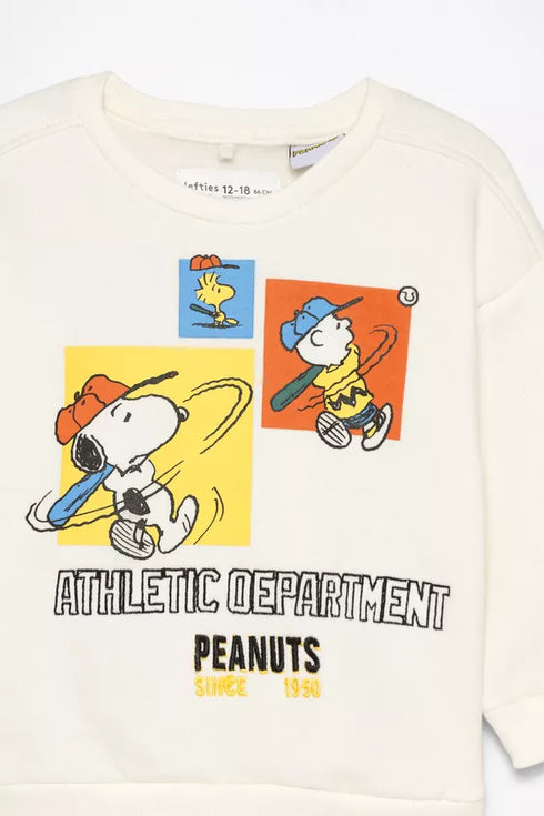 LEFTIES Snoopy Peanuts™ baseball Sweatshirt