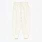 Lefties White basic Plush trousers