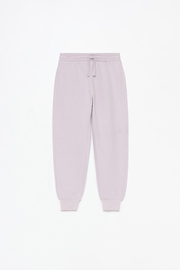 Lefties Purple basic tracksuit trousers