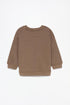 LEFTIES Brown Basic Sweatshirt