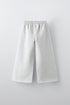 ZARA WIDE LEG TEXT PANTS