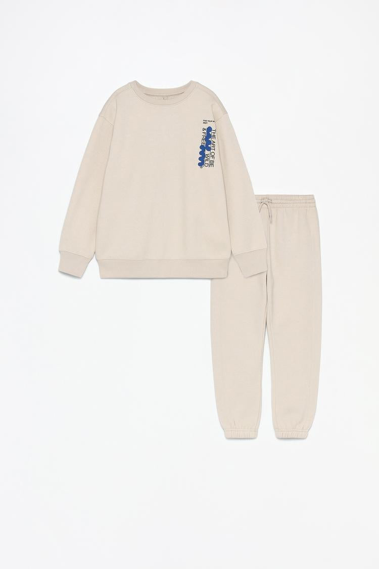 LEFTIES Sweatshirt and sweatpants set