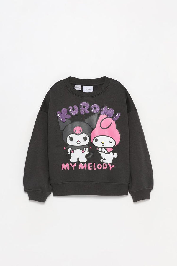 LEFTIES My Melody and Kuromi ©SANRIO glitter sweatshirt