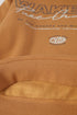 Lefties Brown Sweatshirt with slogan and hood