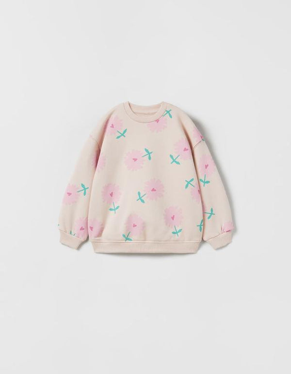 ZARA Micro Fleece Sweatshirt