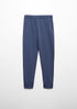 Mango Cotton jogger-style trousers