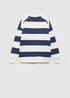 Mango Striped cotton-blend sweatshirt