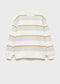 Mango Striped cotton-blend sweatshirt