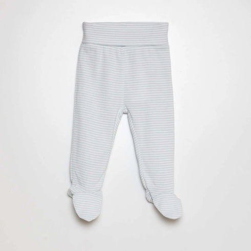 C&A Striped Trousers with Feet