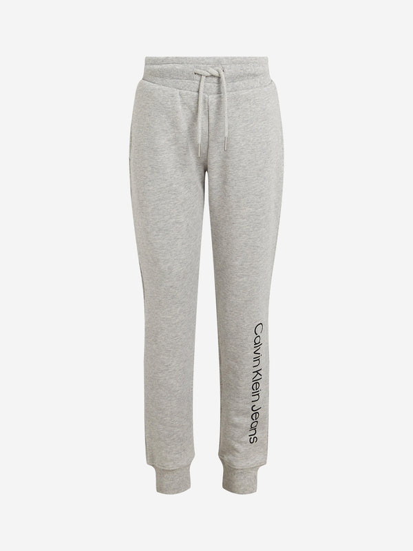 Calvin Klein Kids Logo Joggers-white