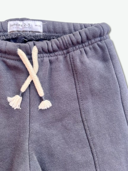 LEFTIES Easy-peasy Baby and Toddler Boys French Terry Joggers