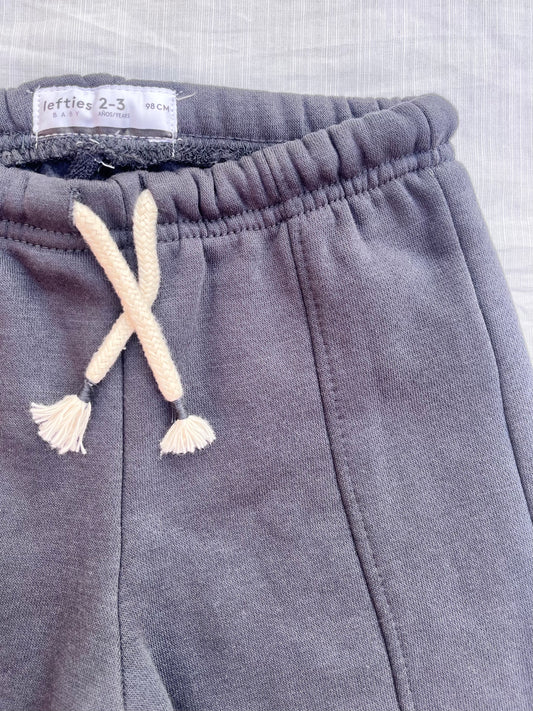 LEFTIES Easy-peasy Baby and Toddler Boys French Terry Joggers