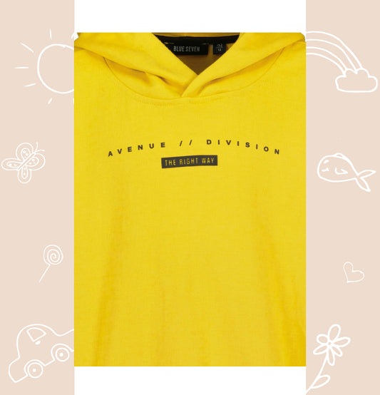 Blue Seven BASIC - Hoodie - dotter (Yellow)