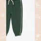 Plush sweatshirt with terry patch and trousers co-ord