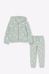 BLUE SEVEN Polka Dot Zipper Sweatpants Set 3