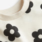 White Flowers sweatshirt