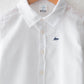 White Basic Baby Boy Shirt and Bow Tie