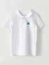 LC Waikiki White Polo Neck Short Sleeve Baby Boy T-Shirt and Shorts 2-Piece Set