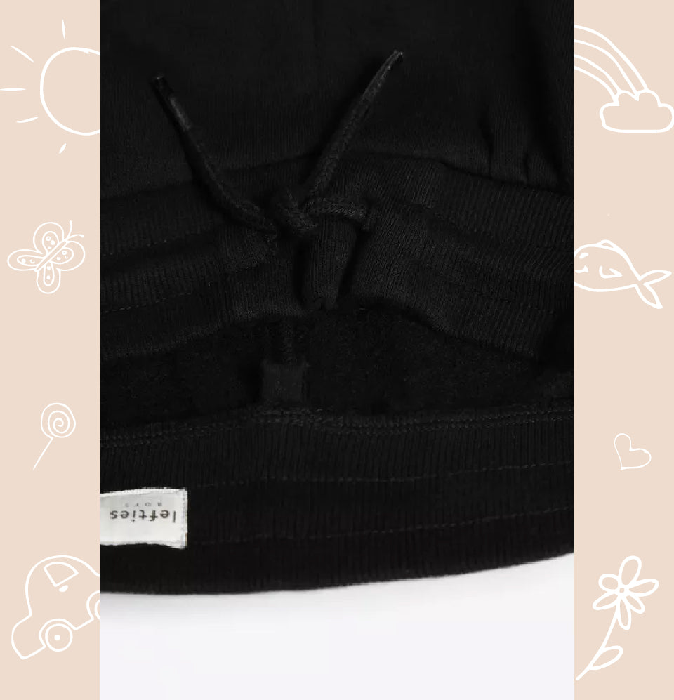 Basic plush bottoms (Black)