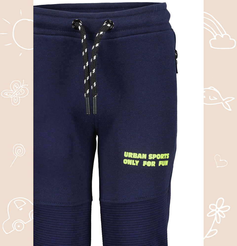 Blue Seven Boys Knitted Trouser-Night Blue