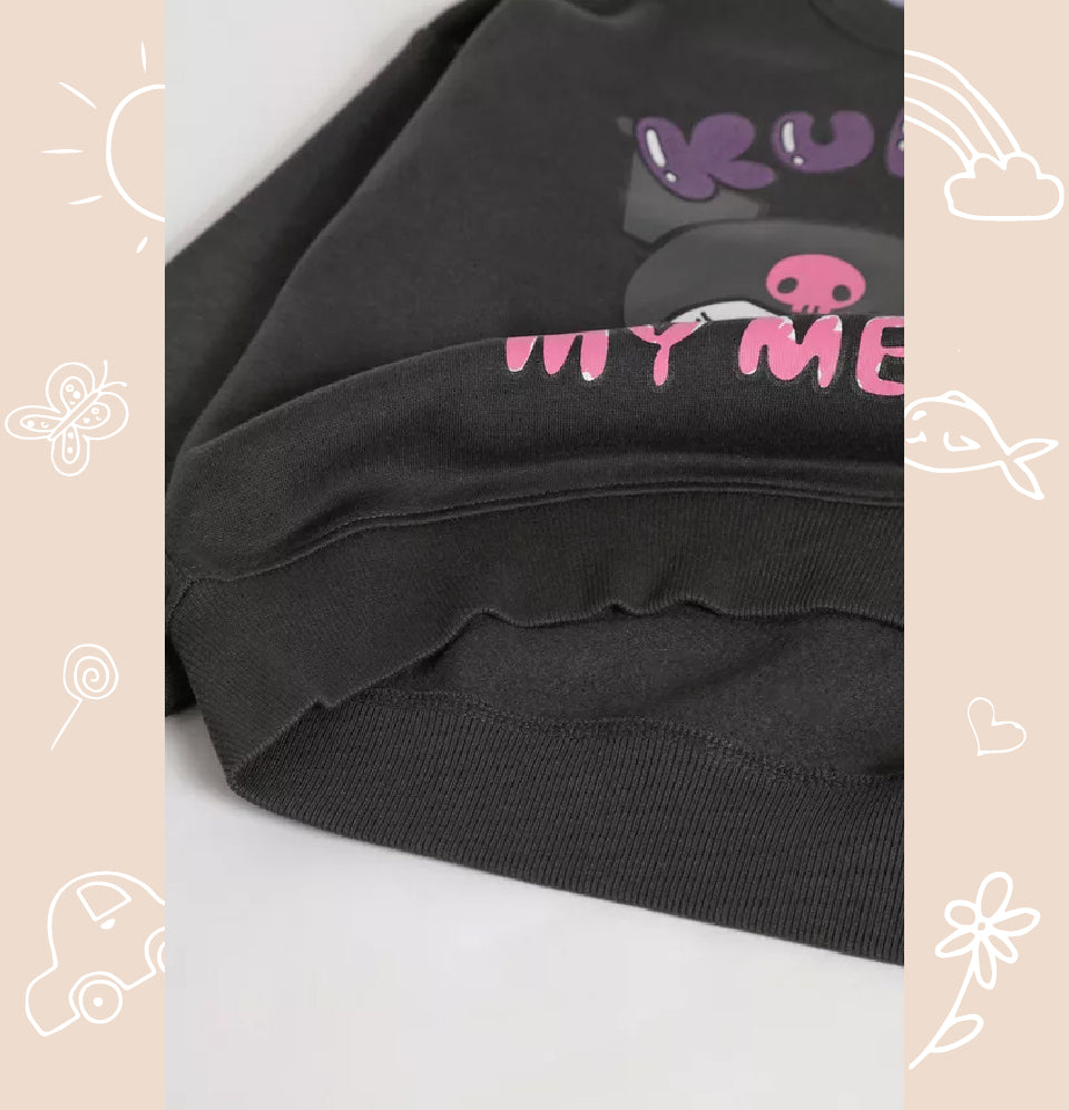 My Melody and Kuromi ©SANRIO glitter sweatshirt