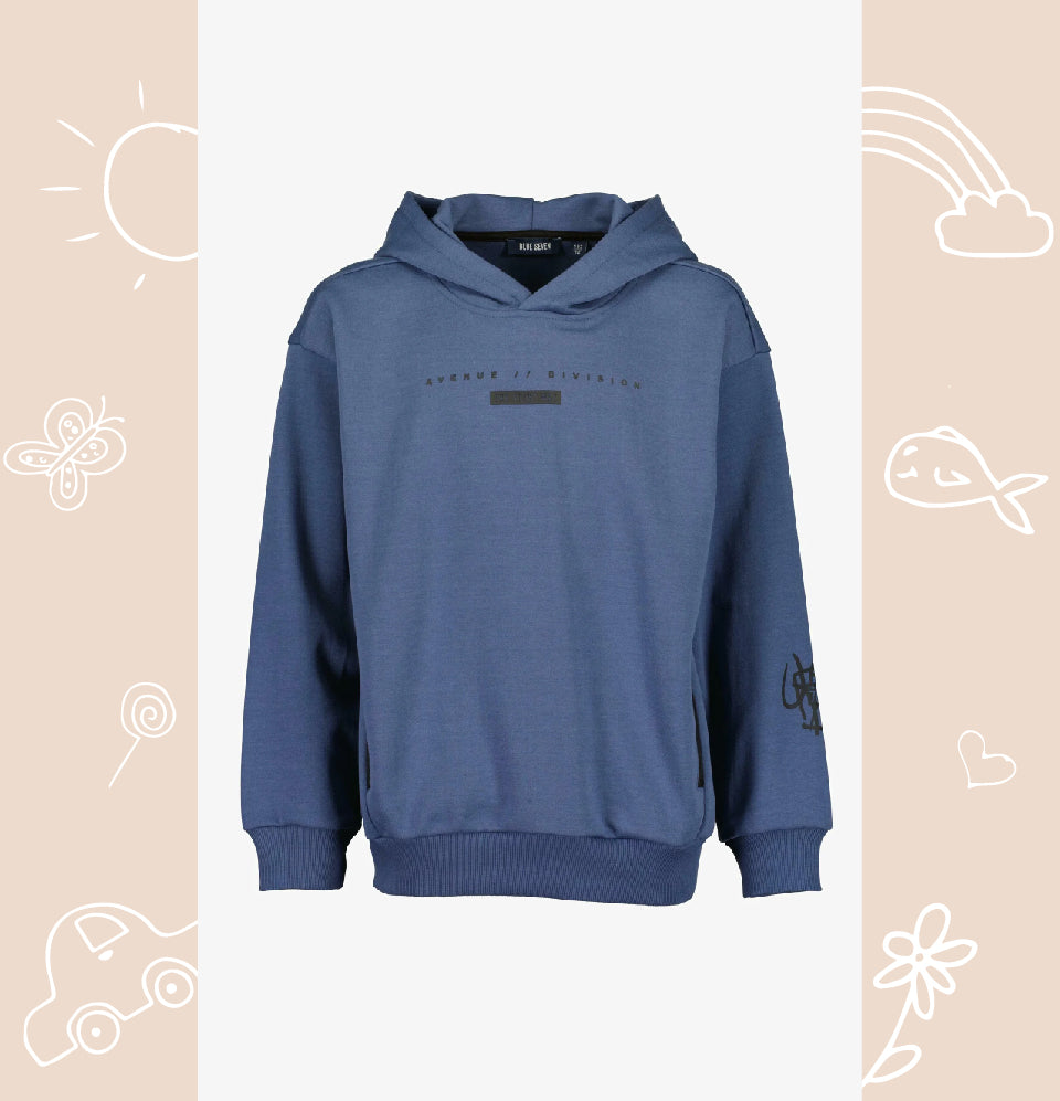 Blue Seven BASIC - Hoodie - ocean (Blue)